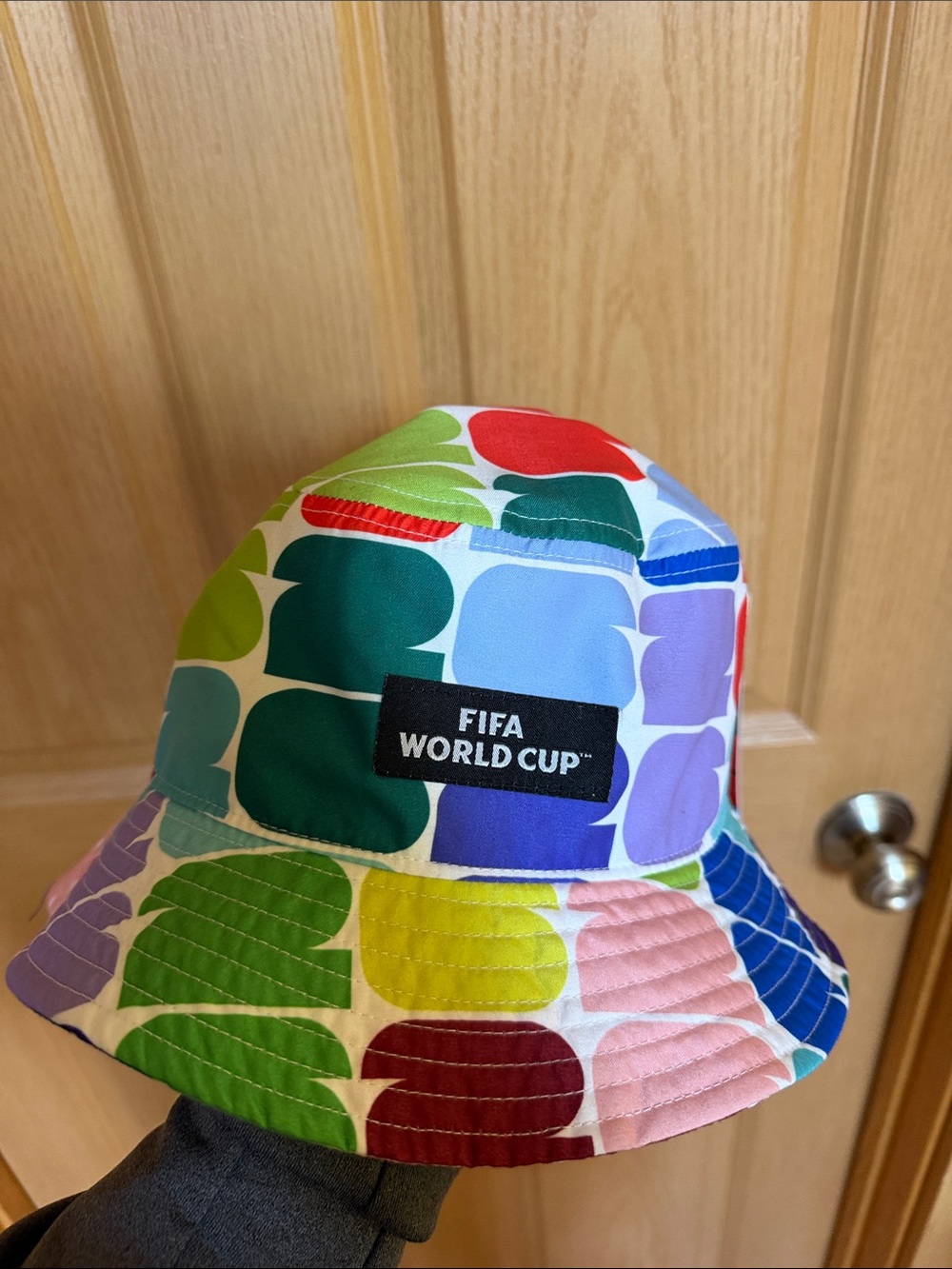 Multicolor FIFA World Cup Soccer Bucket Hat